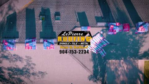 LePierre Roofing: Before and after