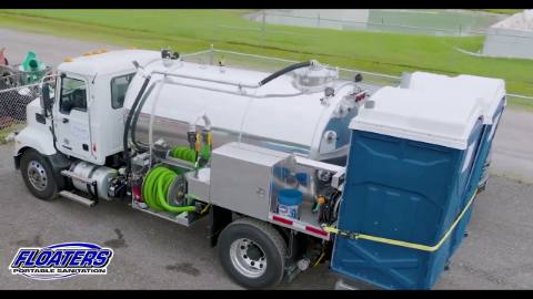 Floaters Portable Sanitation: Company commercial