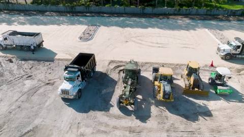 Southern Earthworks: Pavement project